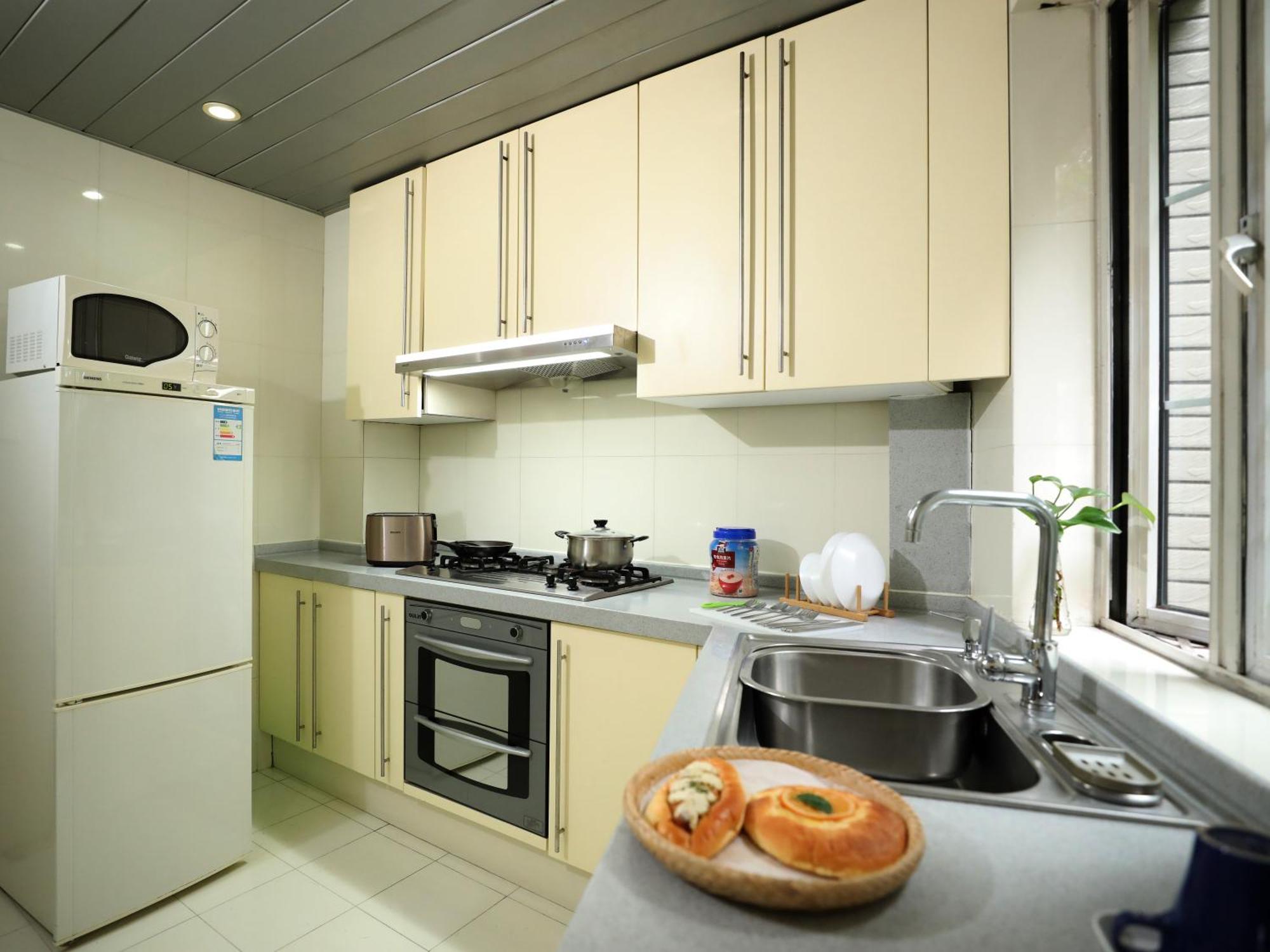 ลาดอล เซอร์วิซ อพาร์ตเมนต์ เซี่ยงไฮ้ Hotel ภายนอก รูปภาพ